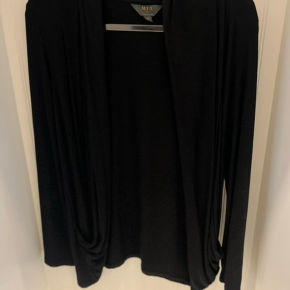 Mix by 41 hawthorn stitchfix black super soft cardigan size XS womens - Picture 2 of 4